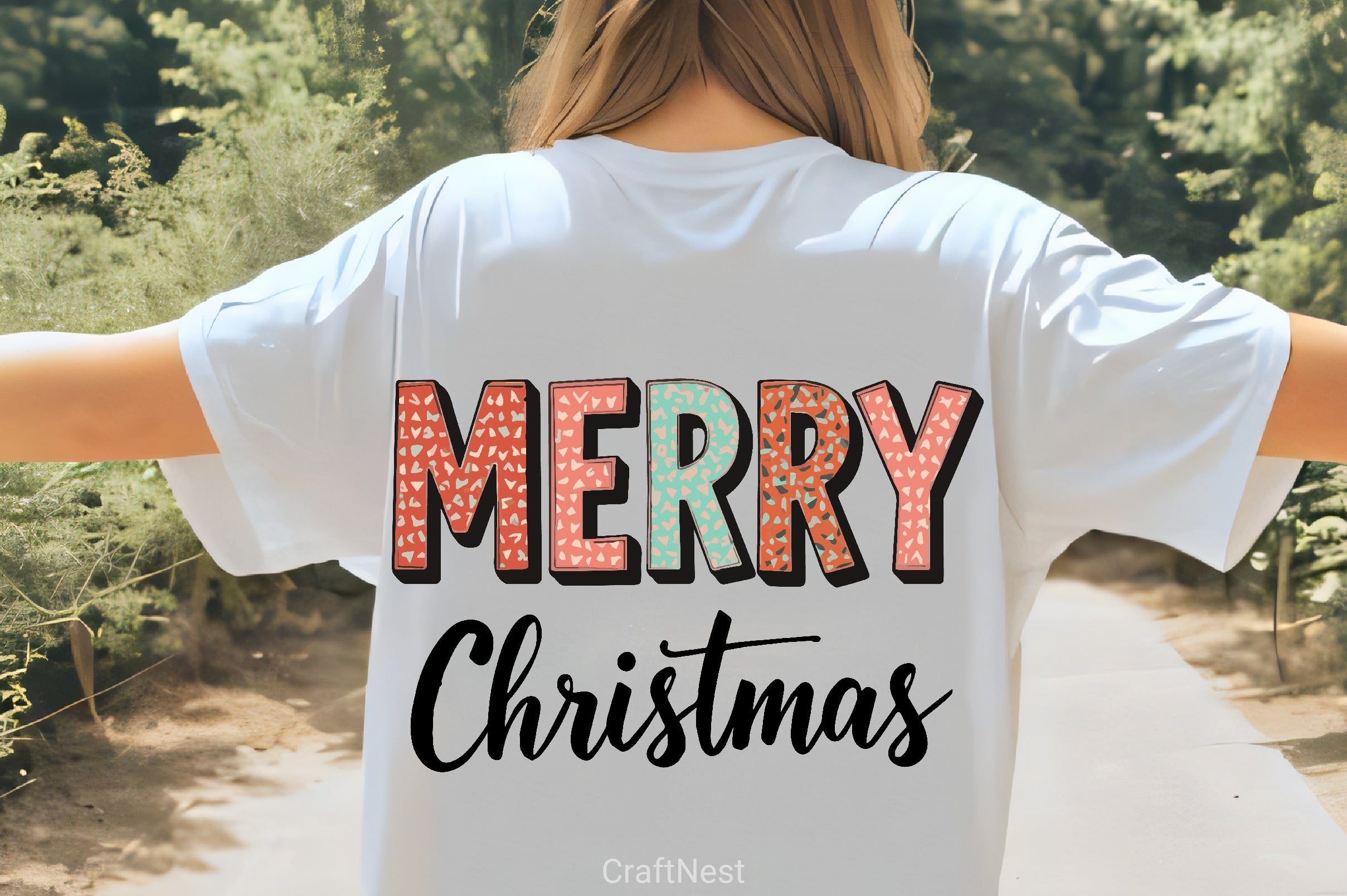 Modern Merry Christmas Clipart Bundle - CraftNest - Digital Crafting and Art