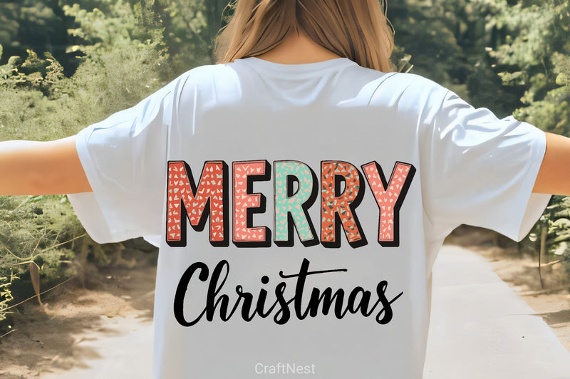 Modern Merry Christmas Clipart Bundle - CraftNest - Digital Crafting and Art