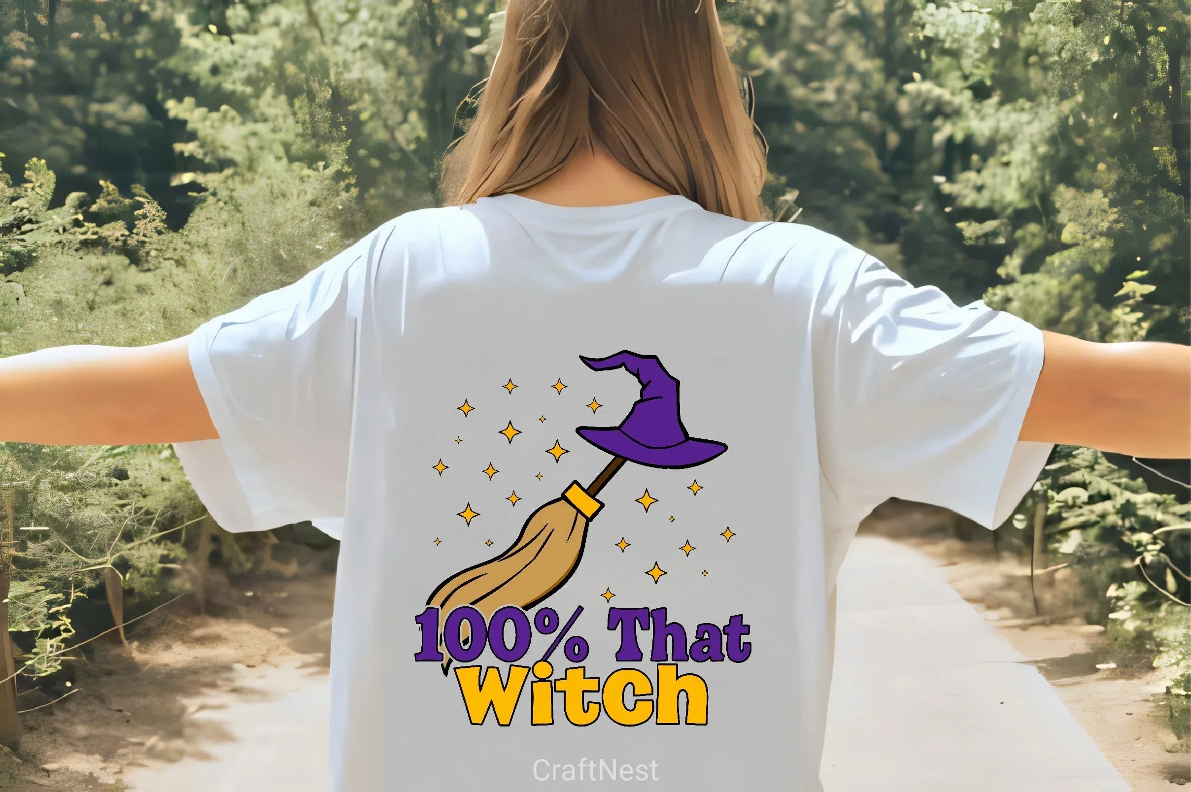 100% That Witch Halloween Clipart Bundle - CraftNest - Digital Crafting and Art