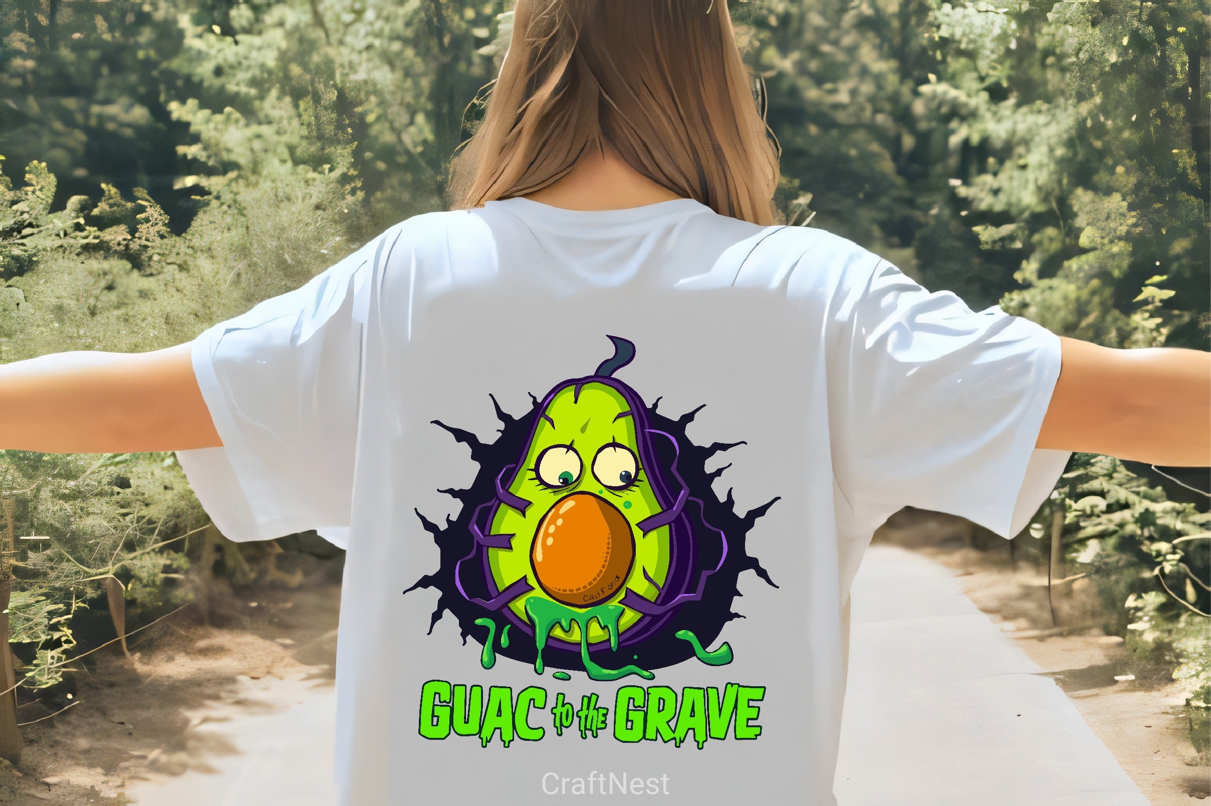 Guac To The Grave Avocado Halloween Clipart Bundle - CraftNest - Digital Crafting and Art