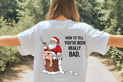 Santa's Naughty List Humor Clipart Bundle - CraftNest - Digital Crafting and Art