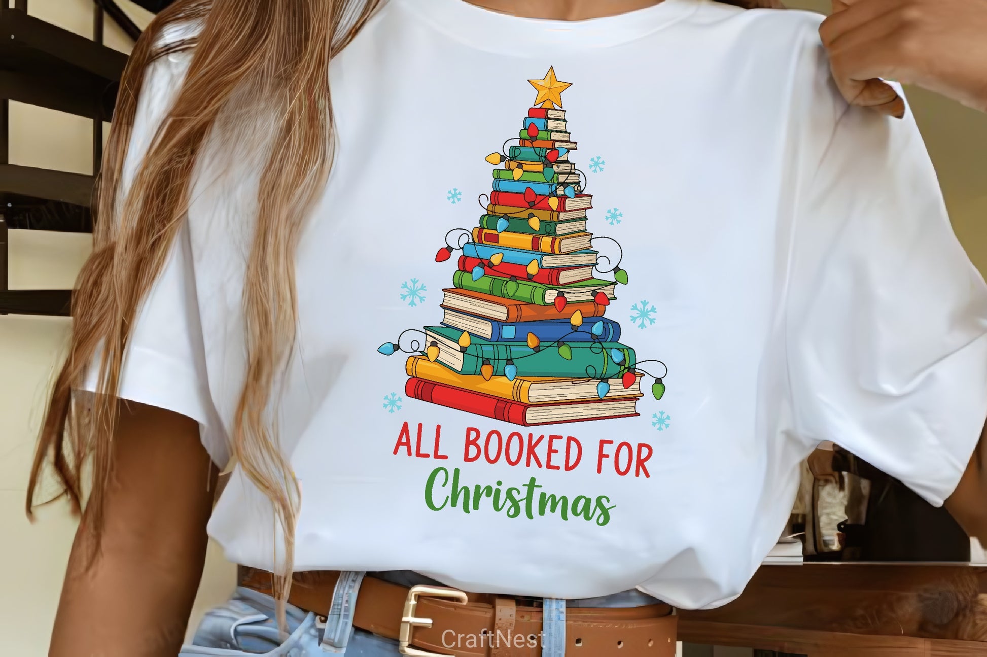 All Booked Christmas Clipart Bundle - CraftNest - Digital Crafting and Art