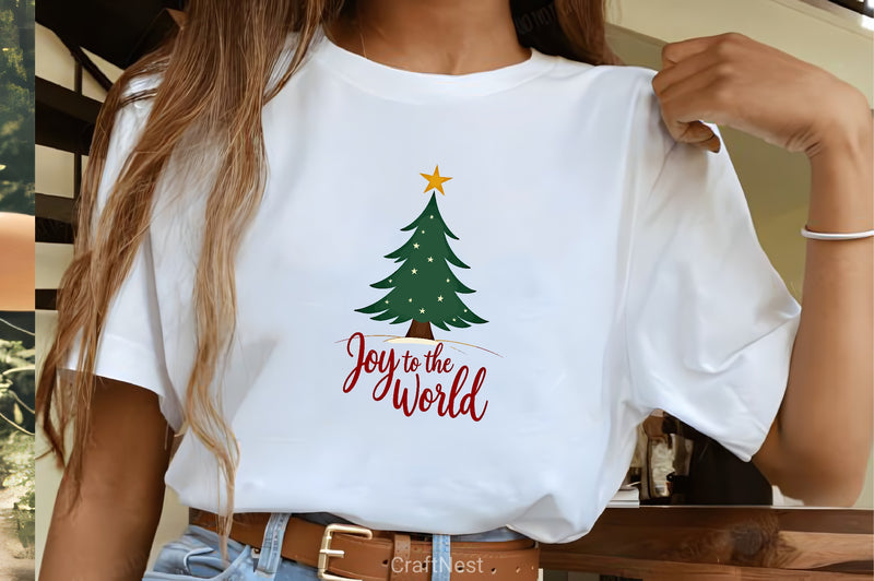 Christmas Tree Joy Clipart Bundle - CraftNest - Digital Crafting and Art