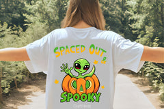 Spooky Alien Pumpkin Halloween Clipart Bundle - CraftNest - Digital Crafting and Art