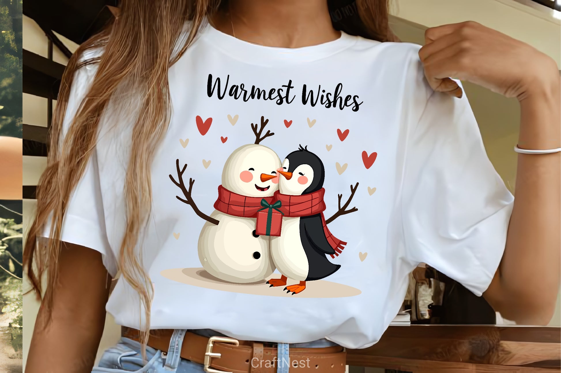 Winter Holiday Snowman & Penguin Clipart Bundle - CraftNest - Digital Crafting and Art