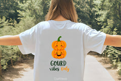Happy Gourd Stack Clipart Bundle - CraftNest - Digital Crafting and Art