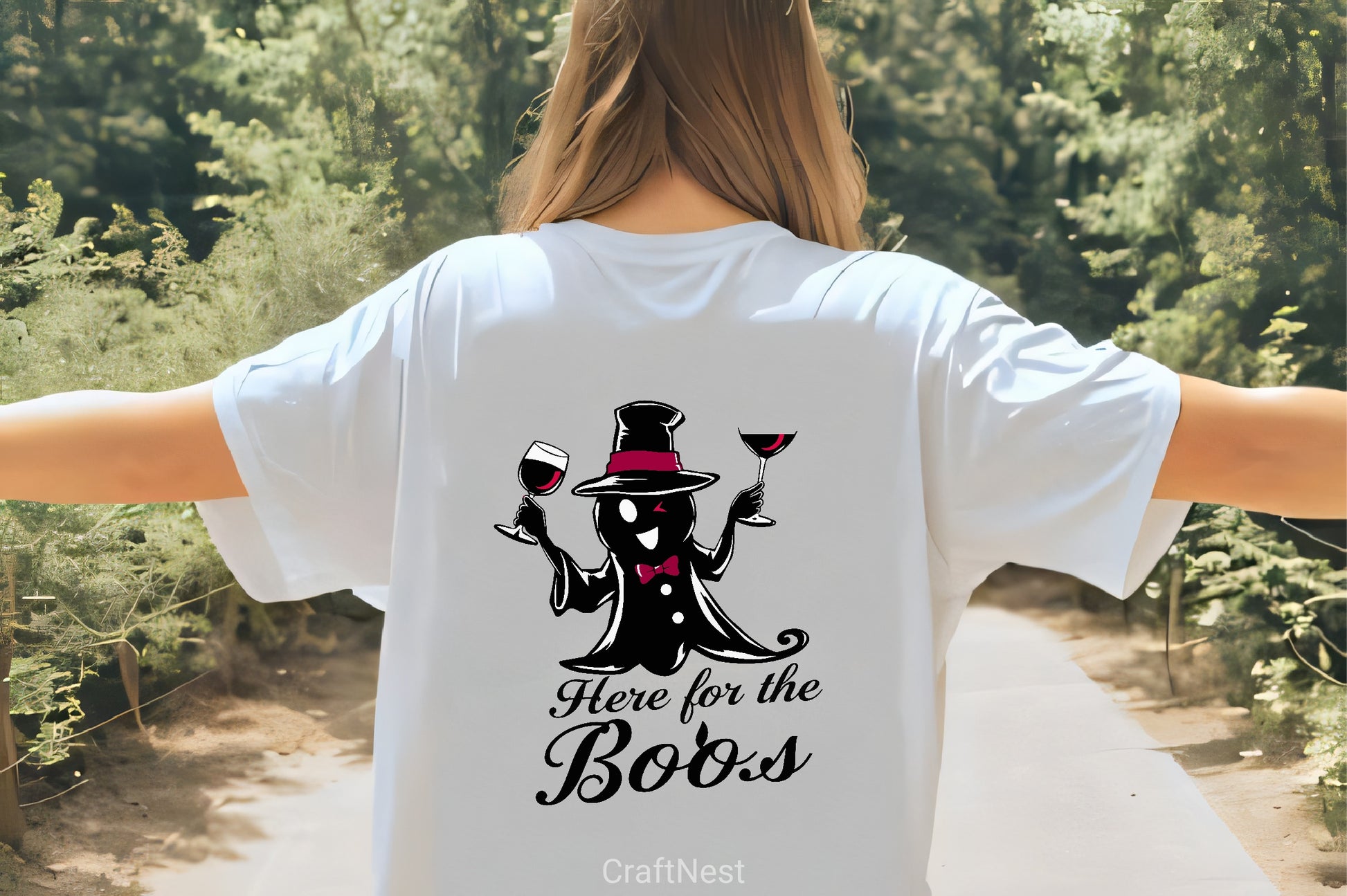 Boozy Ghost Halloween Clipart Bundle - CraftNest - Digital Crafting and Art