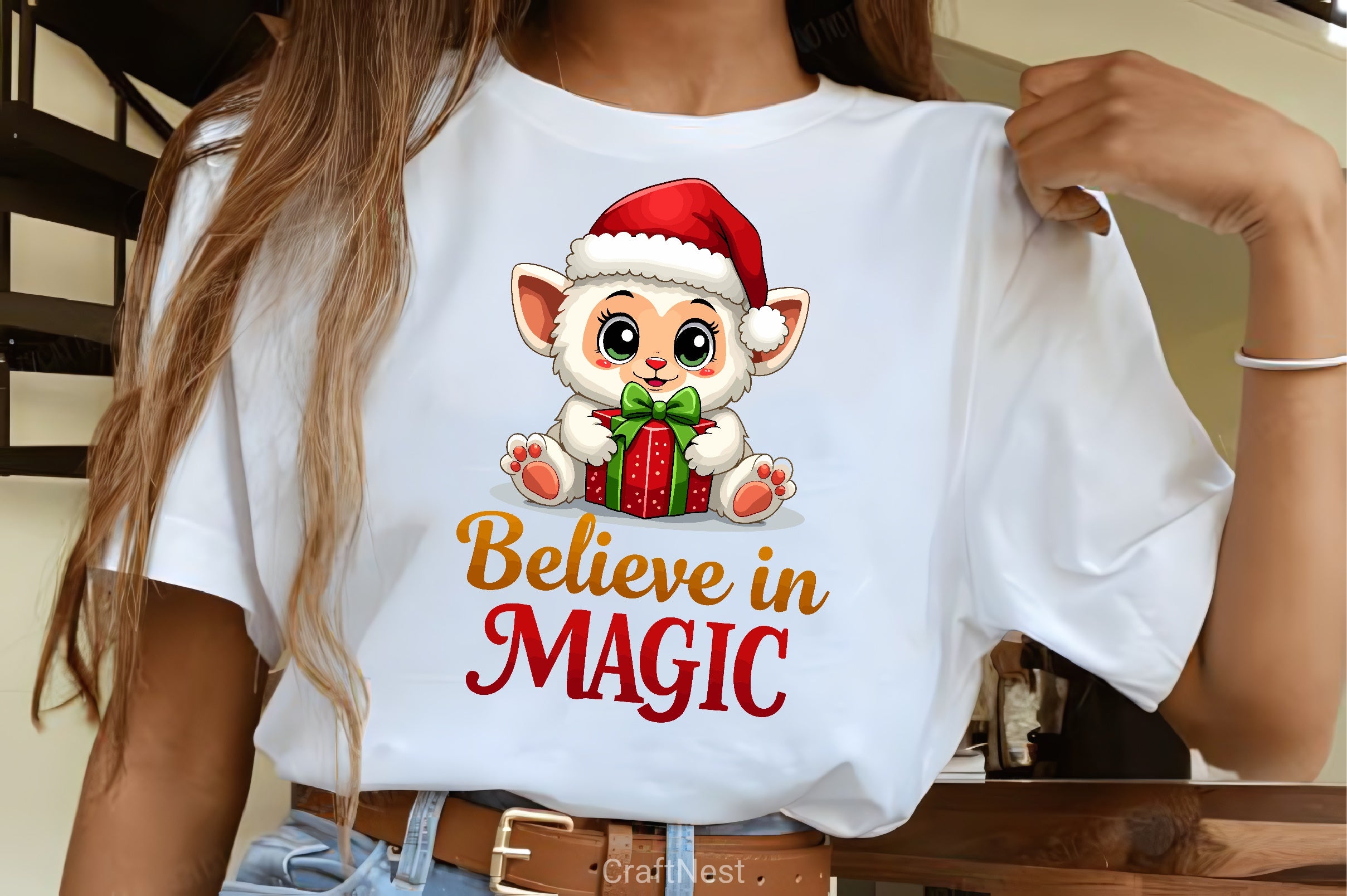 Adorable Christmas Creature Clipart Bundle - CraftNest - Digital Crafting and Art