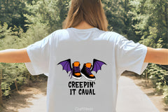 Creepy Halloween Shoes Bat Wings Clipart Bundle - CraftNest - Digital Crafting and Art