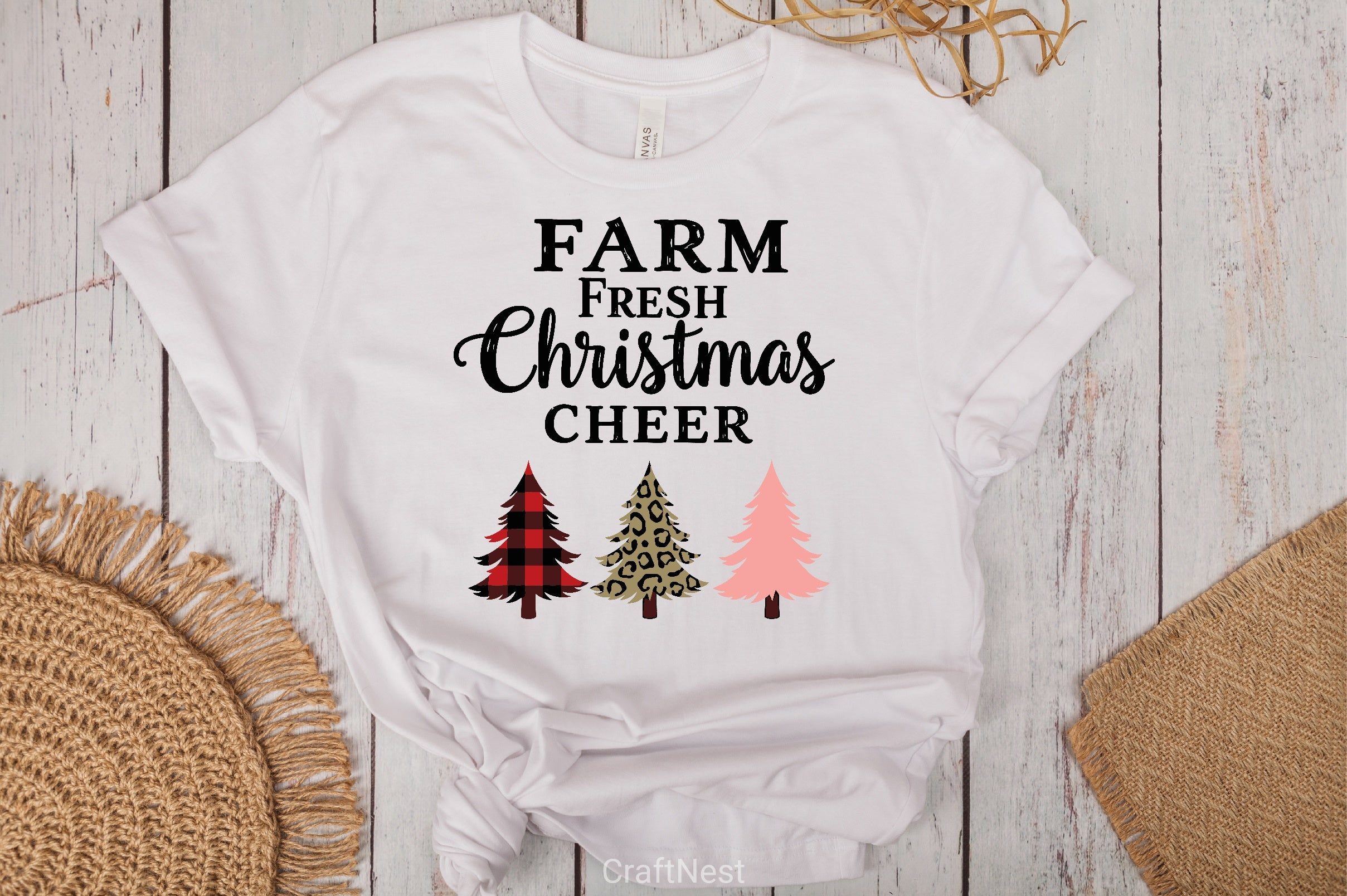 Farm Fresh Christmas Trees Clipart Bundle - CraftNest - Digital Crafting and Art