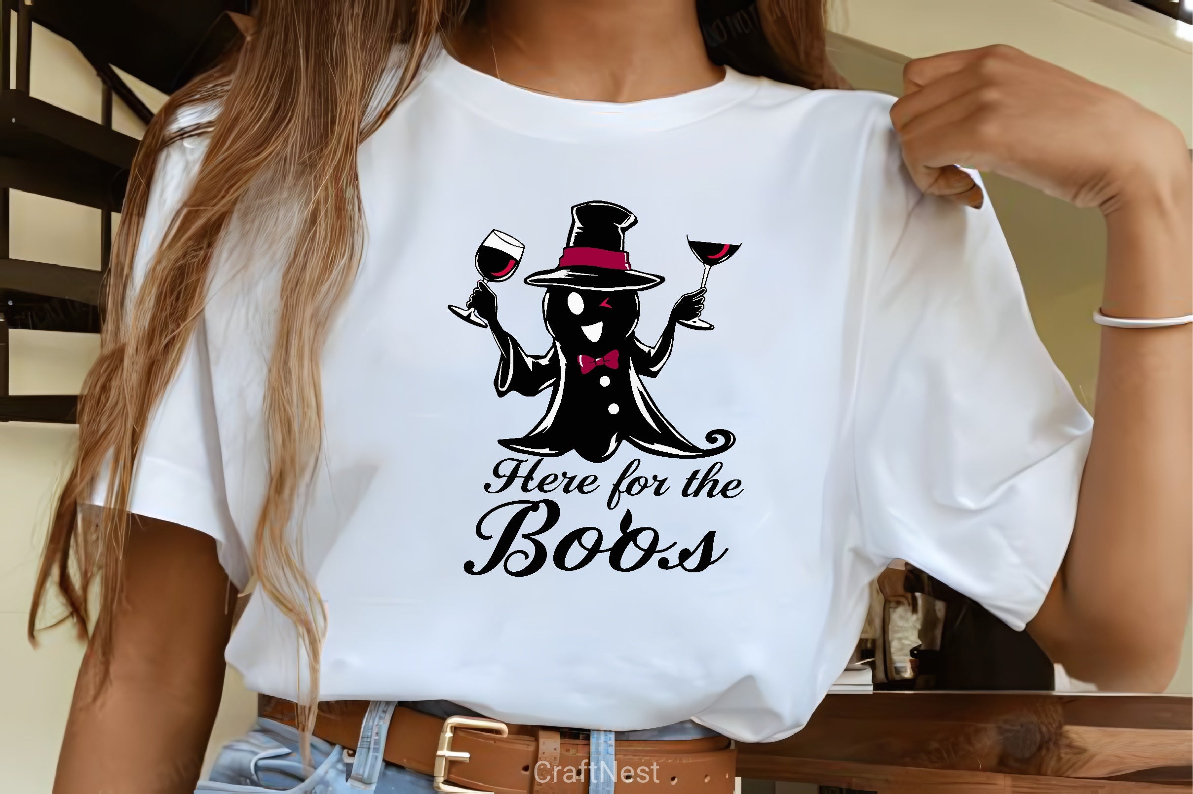 Boozy Ghost Halloween Clipart Bundle - CraftNest - Digital Crafting and Art