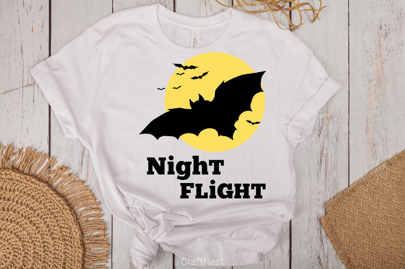 Bats Night Flight Clipart Bundle - CraftNest - Digital Crafting and Art