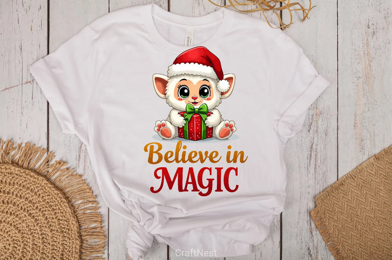 Adorable Christmas Creature Clipart Bundle - CraftNest - Digital Crafting and Art