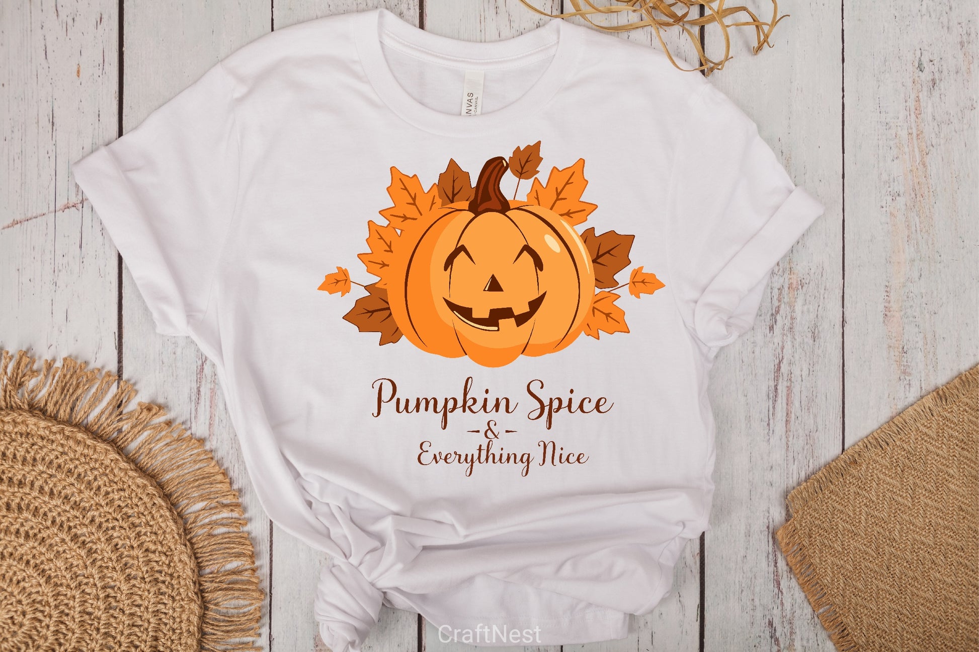 Happy Pumpkin Clipart Bundle - CraftNest - Digital Crafting and Art