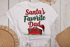 Santa's Favorite Dad Christmas Clipart Bundle - CraftNest - Digital Crafting and Art