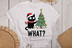 Black Cat Christmas Tree Clipart Bundle - CraftNest - Digital Crafting and Art