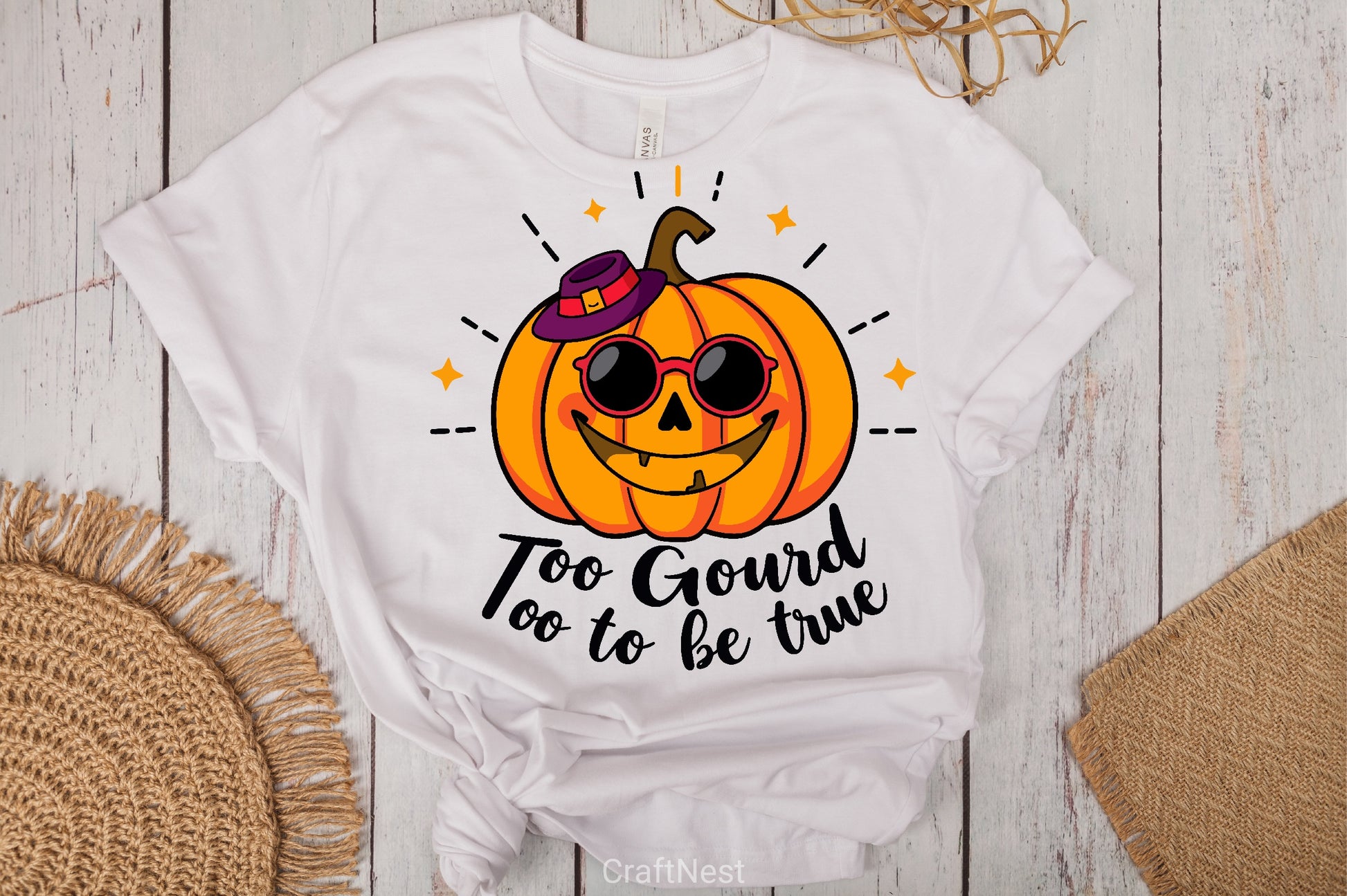 Cool Pumpkin Halloween Clipart Bundle 1 - CraftNest - Digital Crafting and Art