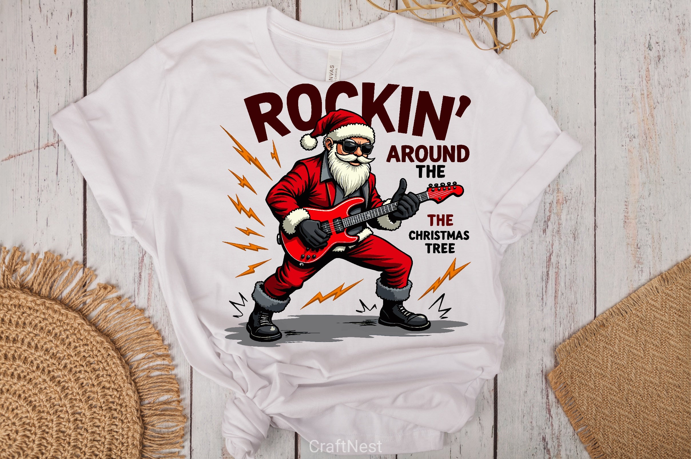 Rockin' Christmas Tree Clipart Bundle 2 - CraftNest - Digital Crafting and Art