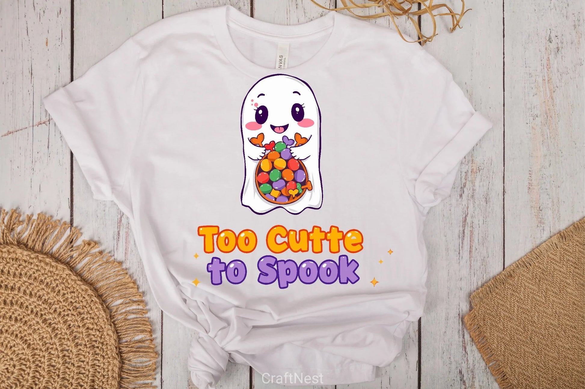 Cute Ghost Halloween Clipart Bundle 2 - CraftNest - Digital Crafting and Art