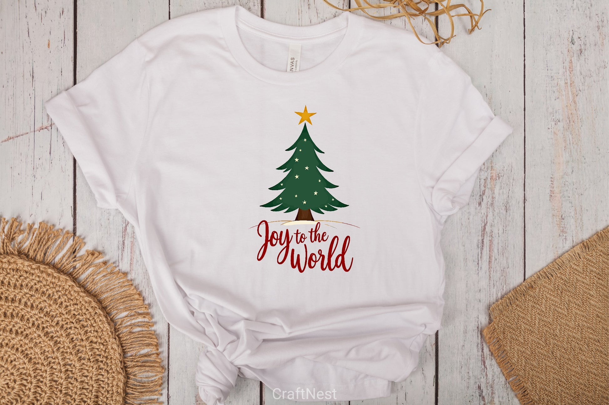 Christmas Tree Joy Clipart Bundle - CraftNest - Digital Crafting and Art