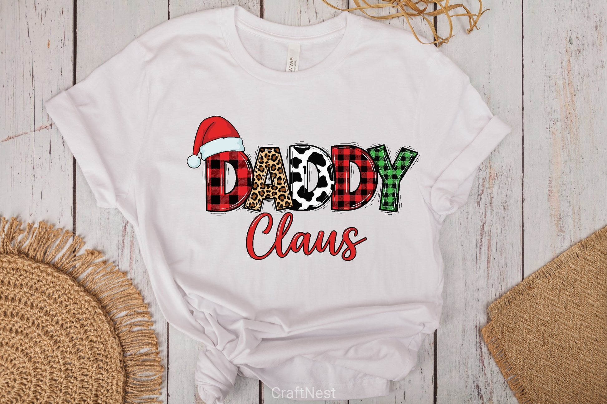 Daddy Claus Christmas Clipart Bundle - CraftNest - Digital Crafting and Art