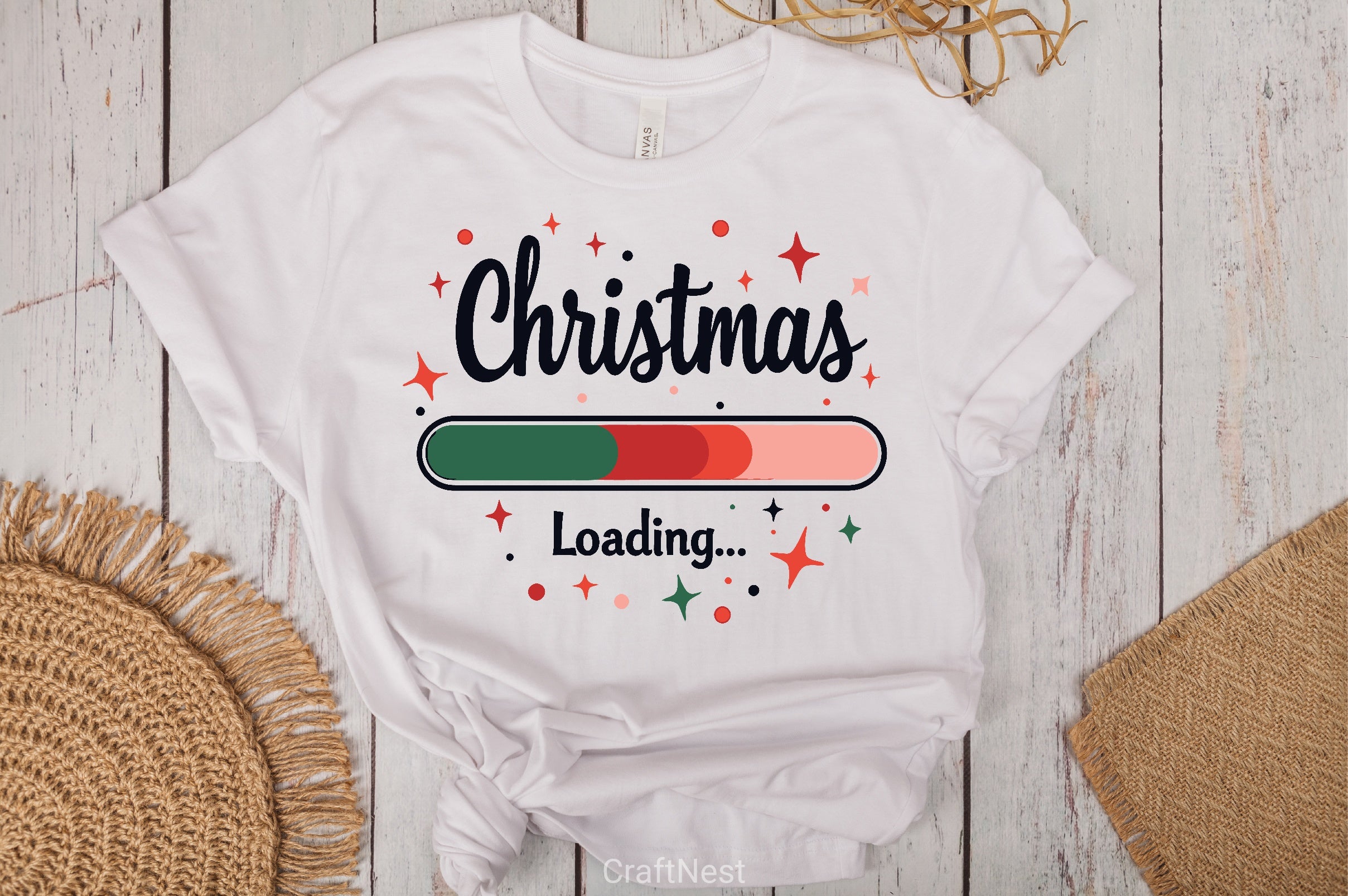 Christmas Loading Progress Bar Clipart Bundle - CraftNest - Digital Crafting and Art