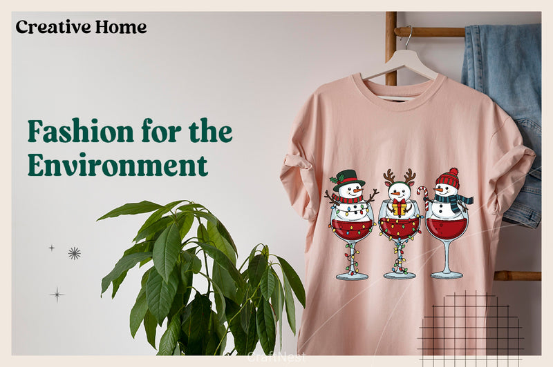 Snowmen Wine Glass Clipart Bundle - CraftNest - Digital Crafting and Art