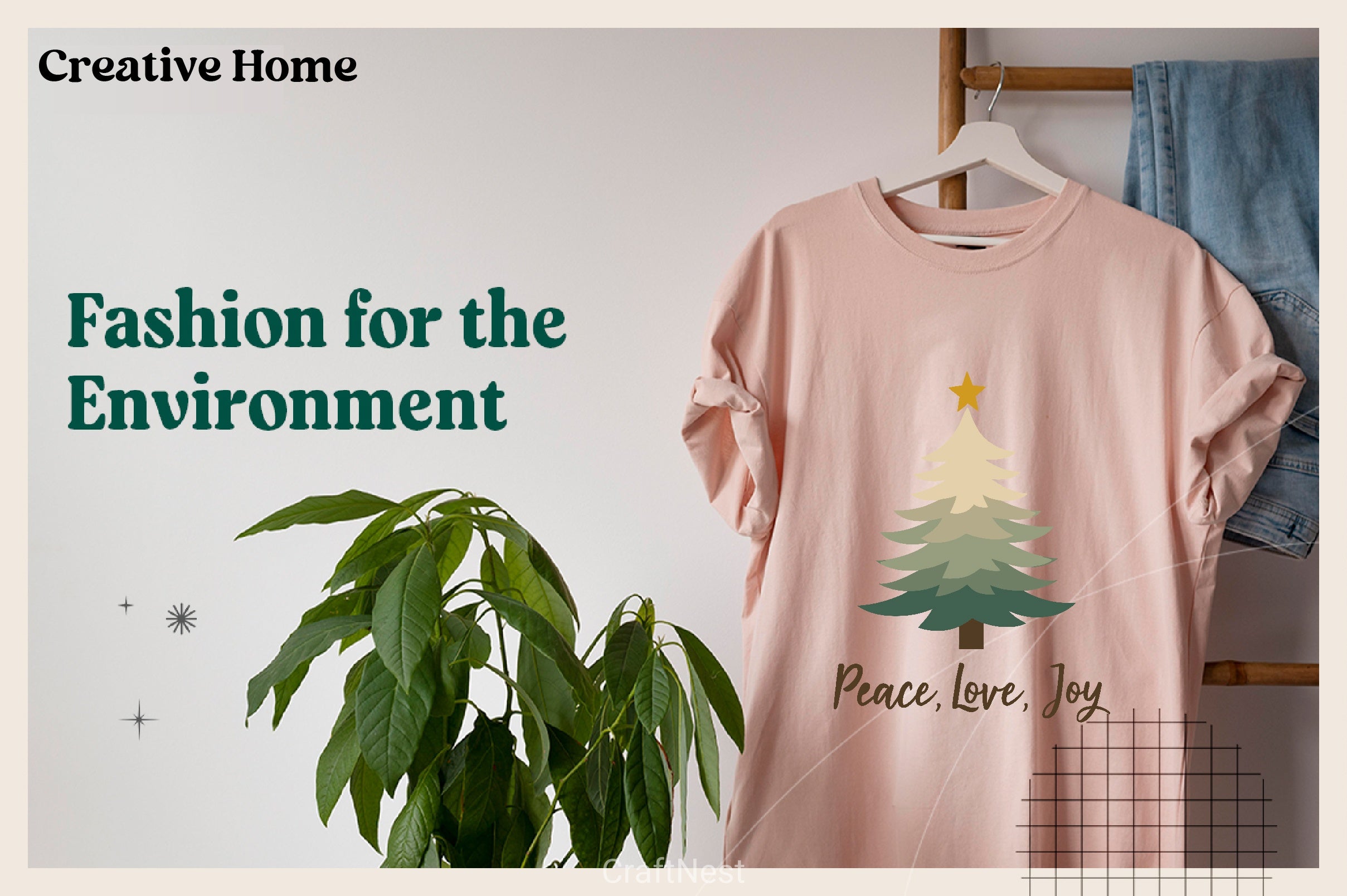 Christmas Tree Peace Love Joy Clipart Bundle - CraftNest - Digital Crafting and Art