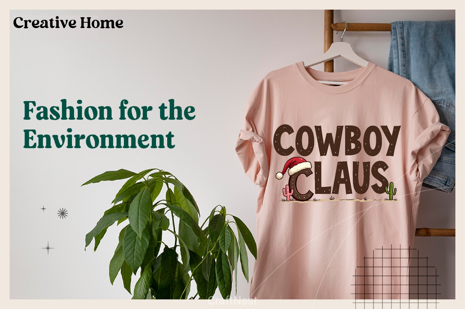 Cowboy Claus Christmas Clipart Bundle - CraftNest - Digital Crafting and Art