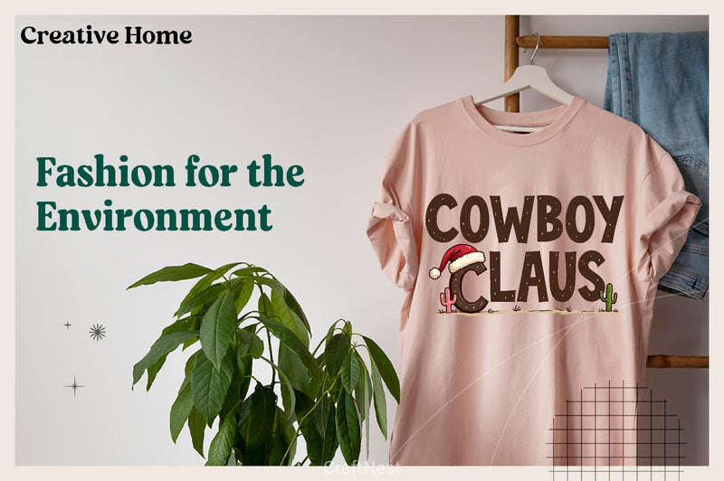 Cowboy Claus Christmas Clipart Bundle - CraftNest - Digital Crafting and Art