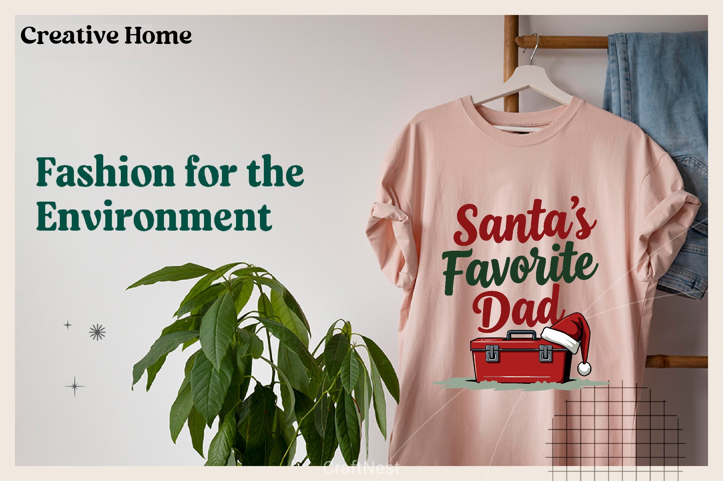 Santa's Favorite Dad Christmas Clipart Bundle - CraftNest - Digital Crafting and Art