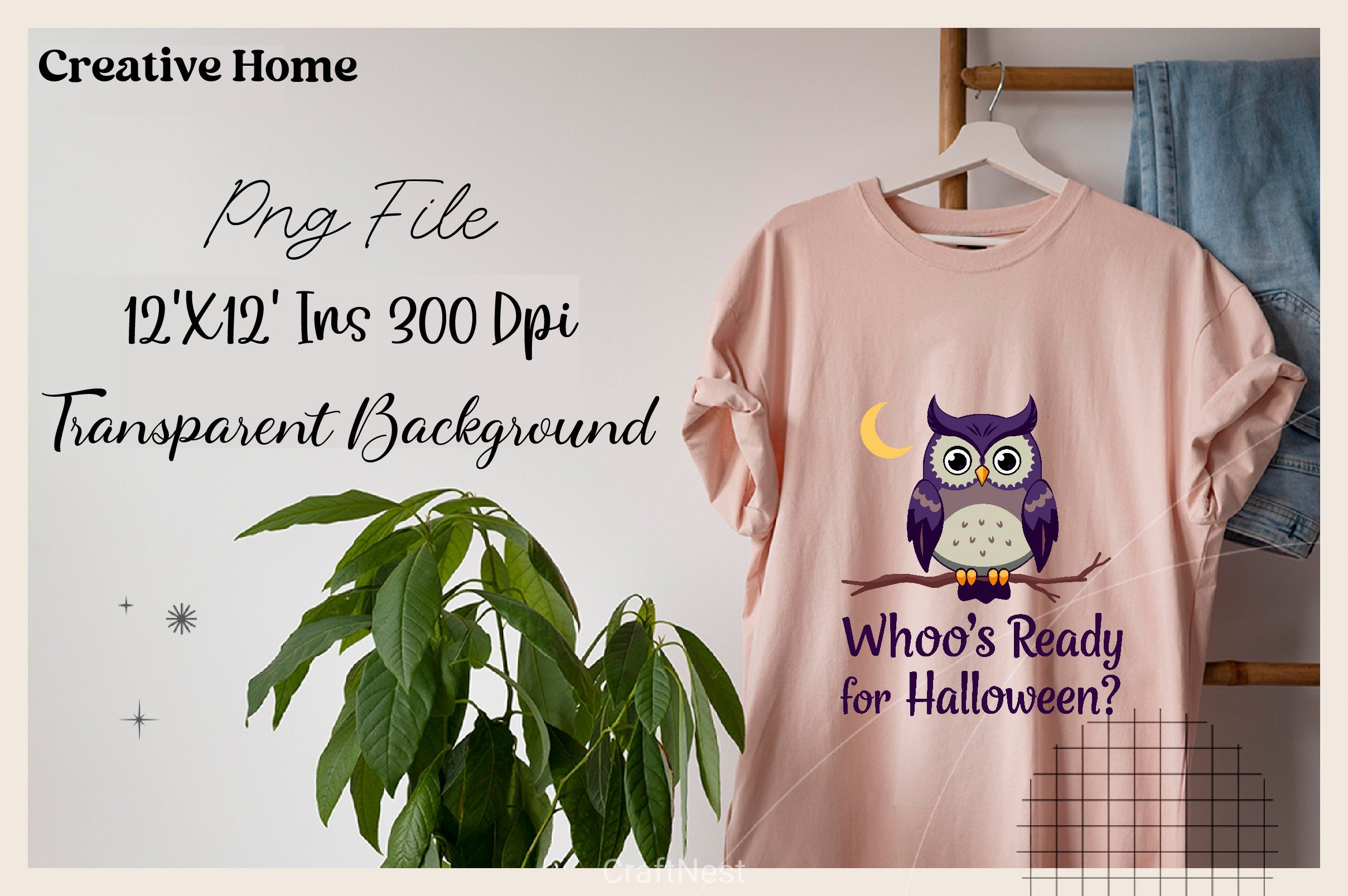 Halloween Owl Moon Clipart Bundle - CraftNest - Digital Crafting and Art