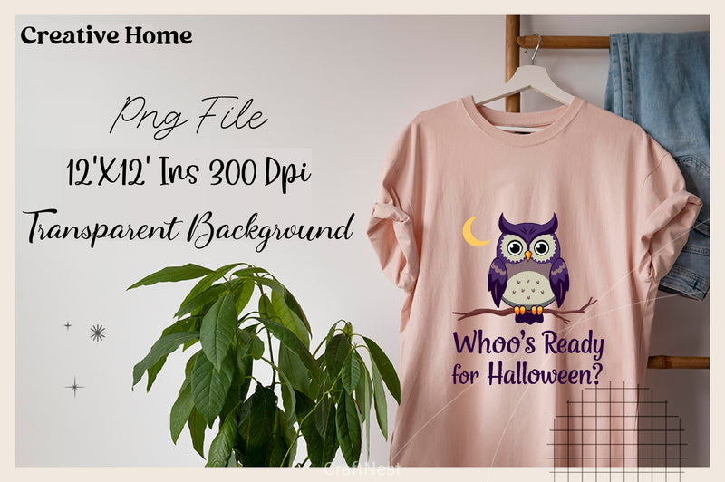 Halloween Owl Moon Clipart Bundle - CraftNest - Digital Crafting and Art