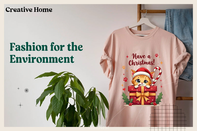 Christmas Kitten Gift Box Clipart Bundle - CraftNest - Digital Crafting and Art