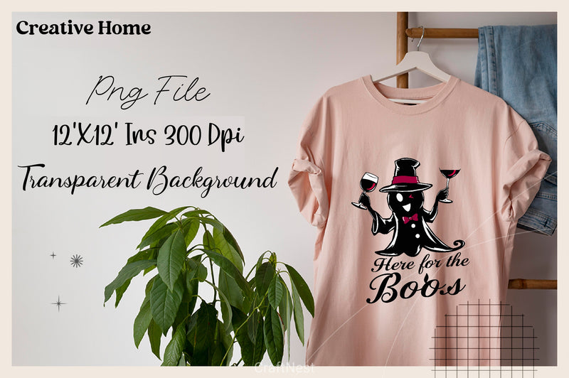 Boozy Ghost Halloween Clipart Bundle - CraftNest - Digital Crafting and Art