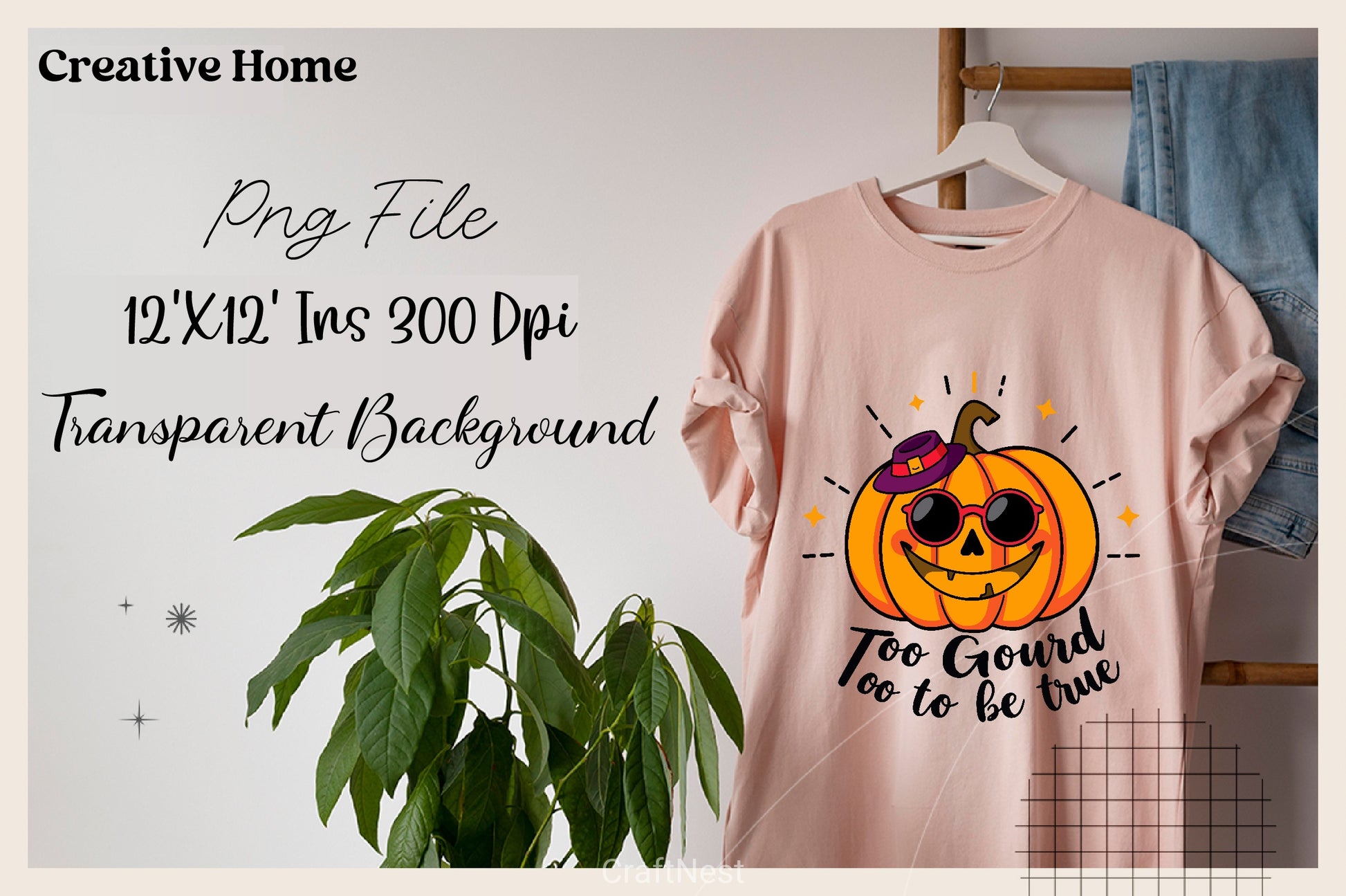 Cool Pumpkin Halloween Clipart Bundle 1 - CraftNest - Digital Crafting and Art