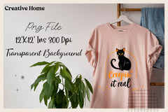 Creepy Black Cat Halloween Clipart Bundle - CraftNest - Digital Crafting and Art