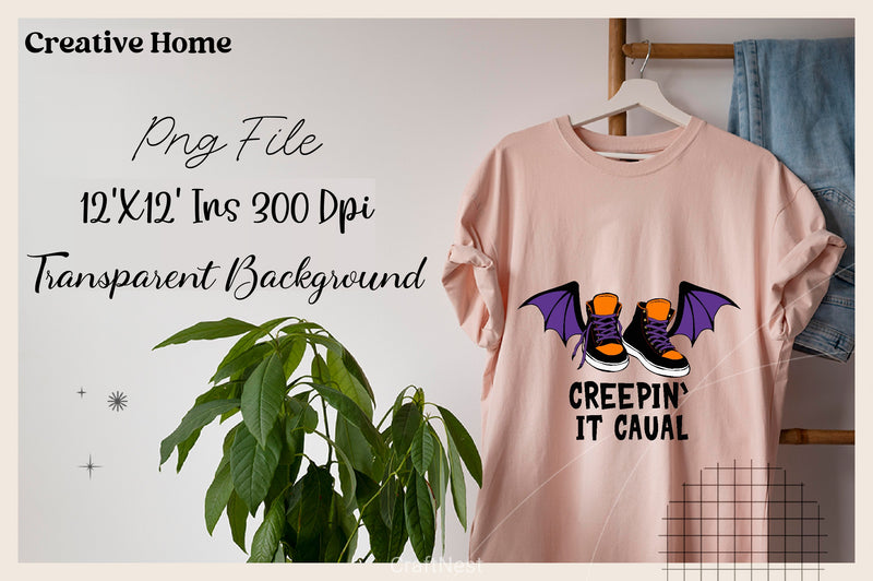 Creepy Halloween Shoes Bat Wings Clipart Bundle - CraftNest - Digital Crafting and Art