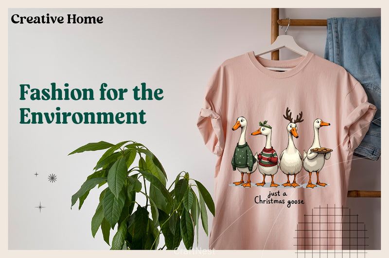 Christmas Geese Clipart Bundle - CraftNest - Digital Crafting and Art