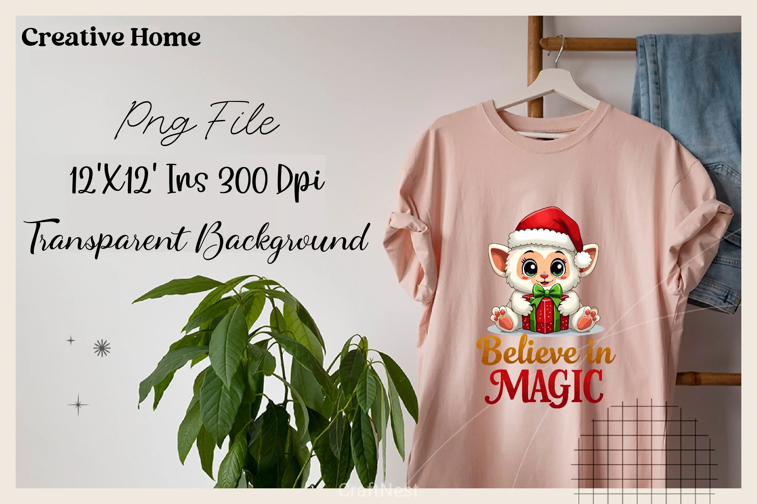 Adorable Christmas Creature Clipart Bundle - CraftNest - Digital Crafting and Art