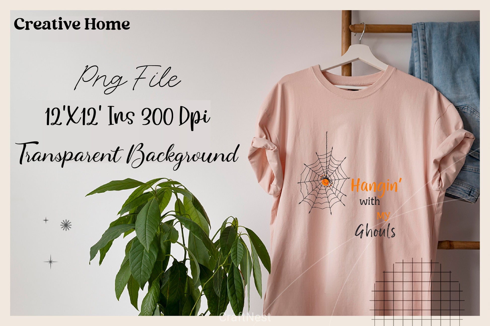 Hanging With My Ghouls Clipart Bundle - CraftNest - Digital Crafting and Art