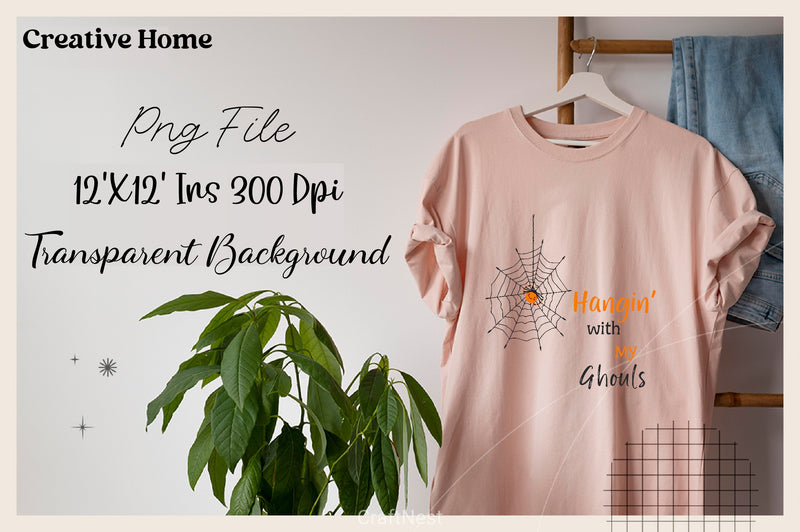 Hanging With My Ghouls Clipart Bundle - CraftNest - Digital Crafting and Art