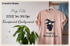 Resting Witch Face Anime Girl Clipart Bundle - CraftNest - Digital Crafting and Art