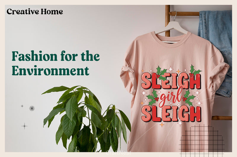 Sleigh Girl Christmas Clipart Bundle - CraftNest - Digital Crafting and Art