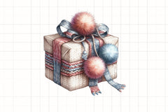 Christmas Present Clipart Bundle - CraftNest - Digital Crafting and Art