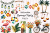 Summer Party Decor Clipart Bundle