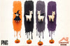 Halloween Alpacas Clipart Bundle