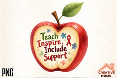 Teach Love Inspire Clipart Bundle - CraftNest - Digital Crafting and Art