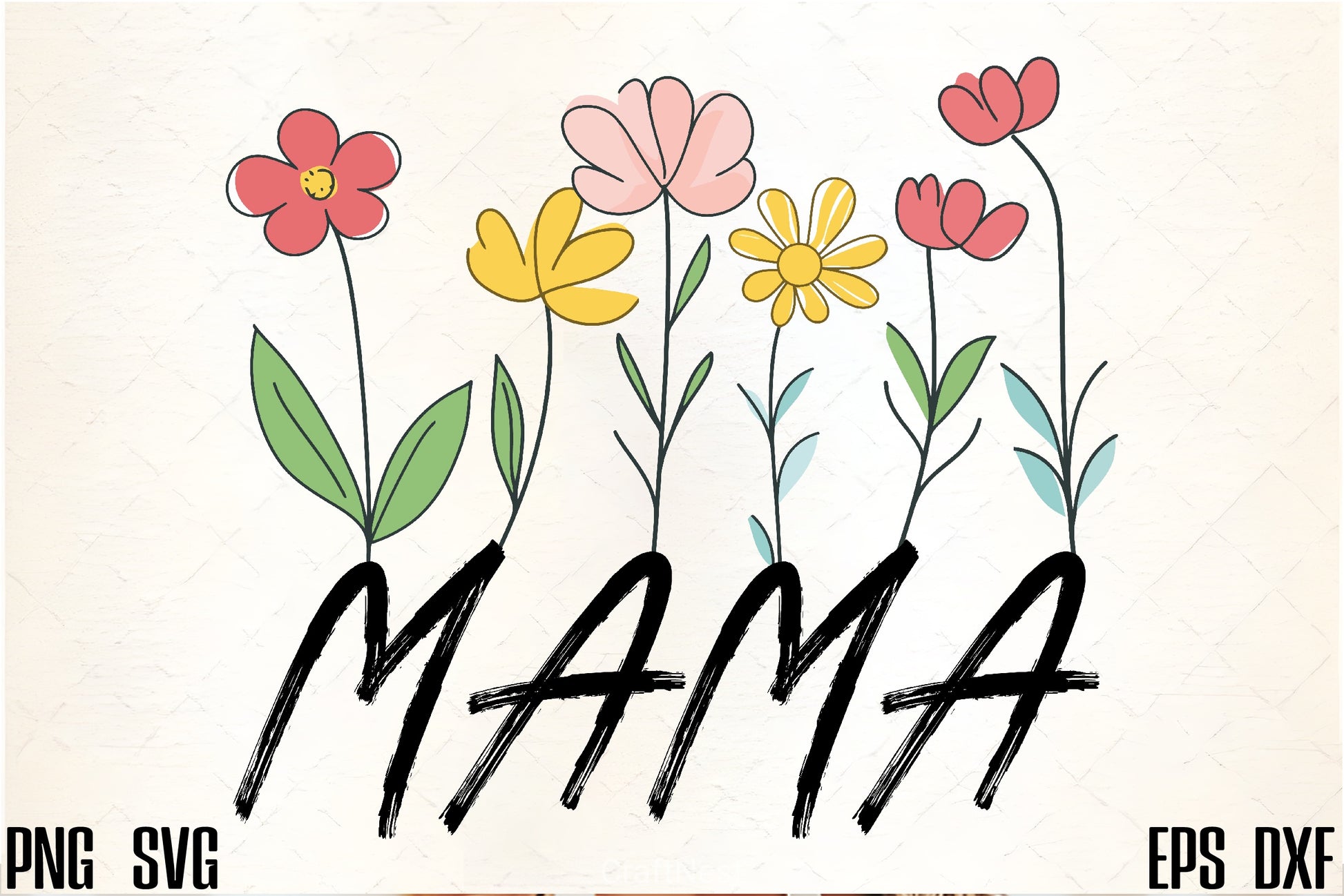 Mom Hand Lettered SVG Bundle - CraftNest - Digital Crafting and Art