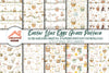 Easter Lambs Lilies Eggs Clipart Bundle